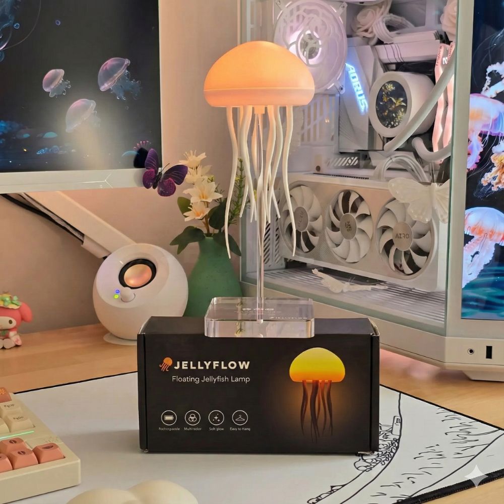 Floating Jellyfish Lamp - BrinoaFloating Jellyfish LampFloating Jellyfish Lamp