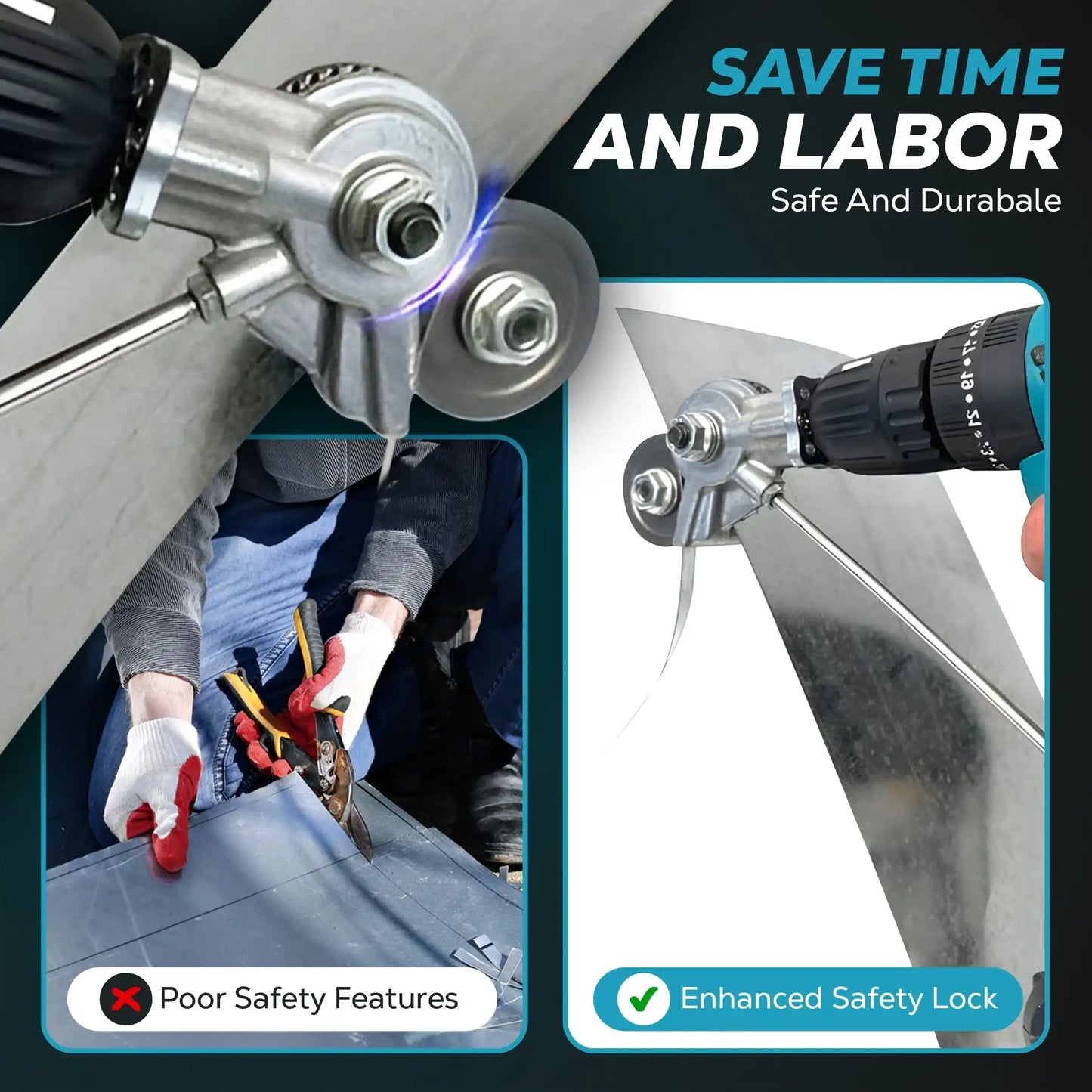 PowerCut™ - Elektrisk boremaskine metal skæreværktøj